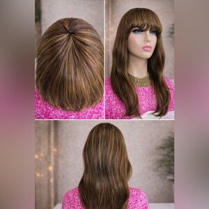 Elegant Brown Women's Wig